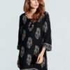 Women Vintage Floral Printed Mini Dresses - Image 4