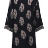 Women Vintage Floral Printed Mini Dresses - Image 8
