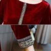 Women's Vintage Embroidery Casual Dress - Image 3