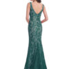 Black Evening Mermaid Backless Occasion Dress With Train - Image 15