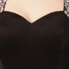 Black Prom Long Mermaid Halter Evening Formal Dress - Image 8