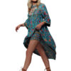 Boho Dress Full Sleeve Loose Printed Shift Long Dress
