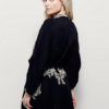 Boho Embroidered Plunging Neck Summer Short Dress - Image 4