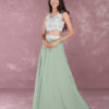Chiffon Prom Two Piece Beading Occasion Party Dresses - Image 3