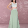 Chiffon Prom Two Piece Beading Occasion Party Dresses - Image 6