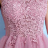 Cocktail Lace Applique Prom Homecoming Dress - Image 7