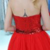 Cocktail Sleeveless Short Prom Sequined Tulle Party Dress - Image 6