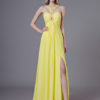 Daffodil Prom Long Sexy Floor Length Formal Party Dress - Image 3
