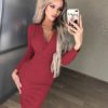 Elegant Cocktail Nightclub Party Dress - Image 3