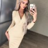 Elegant Cocktail Nightclub Party Dress - Image 8