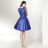 Elegant Lace Cocktail Knee Length Short Prom Dress Formal Party Gown - Image 4