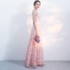 Elegant Lady Prom Half Sleeve Evening Maxi Pageant Dress - Image 4