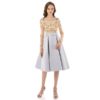 Elegant Long Sleeve Prom A Line Evening Short Party Gowns