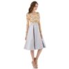 Elegant Long Sleeve Prom A Line Evening Short Party Gowns - Image 3