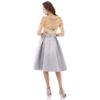 Elegant Long Sleeve Prom A Line Evening Short Party Gowns - Image 4