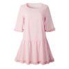 Fashion Half Sleeve Ruffle Pleated Female Shirt Summer Dresses - Image 10