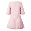 Fashion Half Sleeve Ruffle Pleated Female Shirt Summer Dresses - Image 11