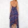 Women's Floral Print Sleeveless Beach Slip Dresses - Image 4