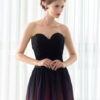 Gladient Chiffon Sweetheart Evening Prom  Dress - Image 3