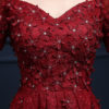 Lace Cocktail  Flower Beading Prom Party Dress - Image 10
