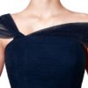 Navy Blue Prom Fashionable Cap Sleeves Mother evening Gowns - Image 6