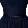 Navy Blue Prom Fashionable Cap Sleeves Mother evening Gowns - Image 7