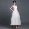 Prom Dresses Chiffon Sleeveless Zipper Back Evening Party Gowns - Image 3