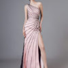 Sequin Evening Dresses Sexy Split One Shoulder Maxi Formal Gowns - Image 2