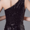 Sequin Evening Dresses Sexy Split One Shoulder Maxi Formal Gowns - Image 8