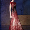 Sequin Evening Embroideries Mother Of The Bride Dress - Image 8