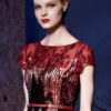 Sequin Evening Embroideries Mother Of The Bride Dress - Image 13
