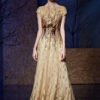 Sequin Evening Embroideries Mother Of The Bride Dress - Image 2