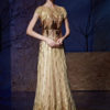 Sequin Evening Embroideries Mother Of The Bride Dress - Image 3