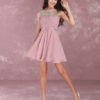 Short Homecoming Turquoise Sweetheart Prom Dress