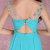 Short Homecoming Turquoise Sweetheart Prom Dress - Image 17