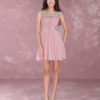 Short Homecoming Turquoise Sweetheart Prom Dress - Image 4