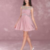 Short Homecoming Turquoise Sweetheart Prom Dress - Image 6