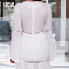 Skater Boho V Neck Long Sleeve Flare Women Short Dress - Image 7