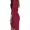 Split Midi Women Long Sleeve Bodycon Dress - Image 11