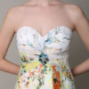 Split Strapless Silk Like Satin Prom Dress - Image 5