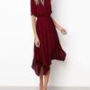 Spring Summer Midi Swing Shirt Women Casual Dress - Image 11