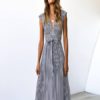 Striped Party Summer Spring Elegant Dress - Image 3