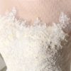 White Prom O-Neck Knee Length Graduation Party Gowns - Image 6