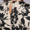 Women Maxi Dress Short Sleeve Printed Casual Dress - Image 4