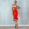Bodycon Women Bandage 2 Pieces Set Top&Skirts - Image 4