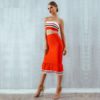 Bodycon Women Bandage 2 Pieces Set Top&Skirts - Image 5