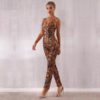 Celebrity Runway Spaghetti Strap Sleeveless Rompers Jumpsuit - Image 3