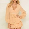 Chiffon women's Sexy Polka Dot Playsuits Beach Short Jumpsuits - Image 5