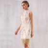 Elegant Sequin Celebrity Evening Party Bodycon Dress - Image 4