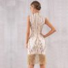 Elegant Sequin Celebrity Evening Party Bodycon Dress - Image 5